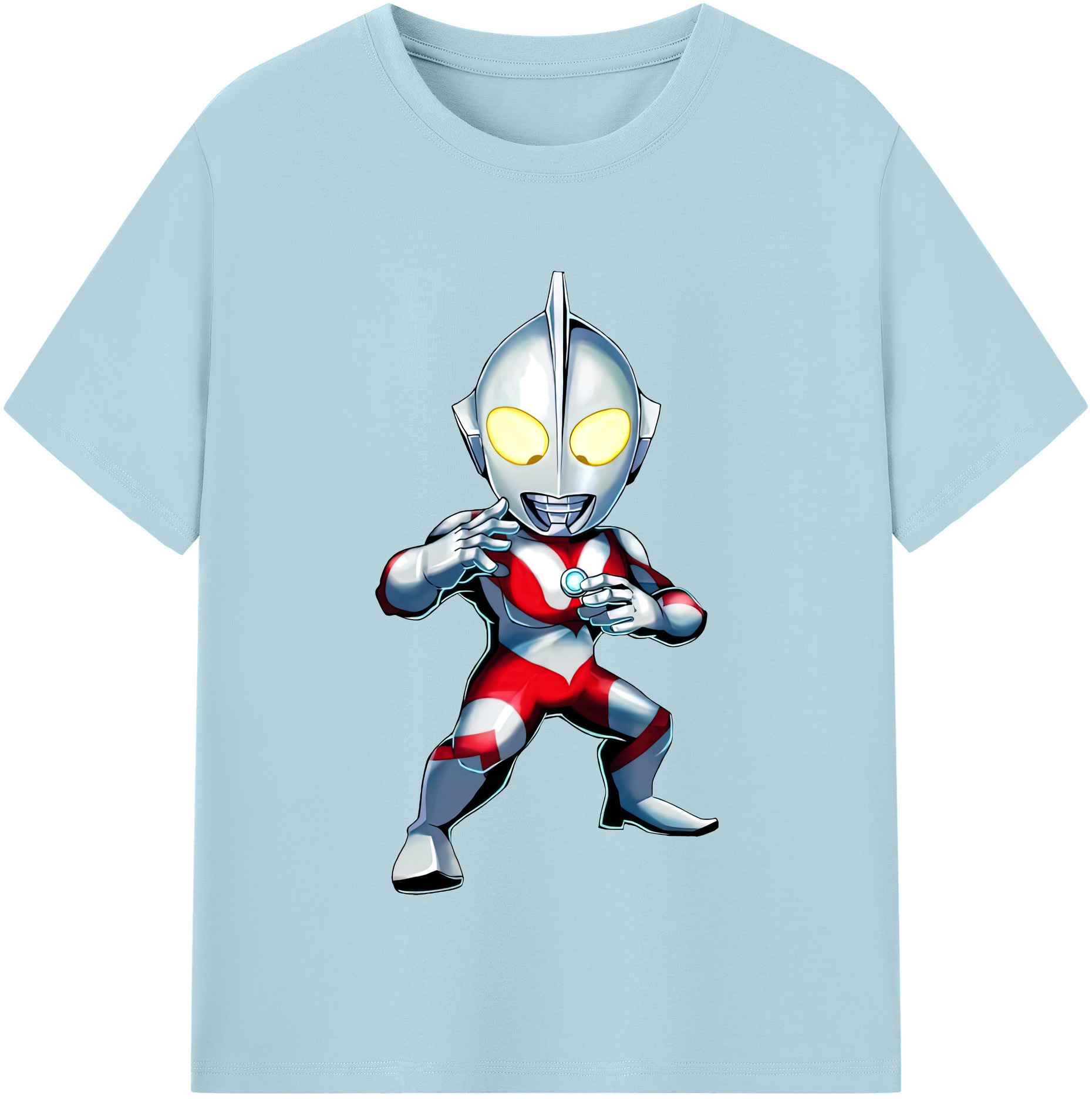 （画像用） ウルトラマン Ultraman 綿100％半袖Tシャツ（フロントプリント）